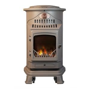 Provence mobiele gaskachel - Rustic Brown