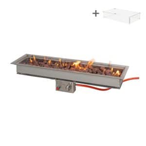Inbouwbrander 26x95 | RVS | Easyfires