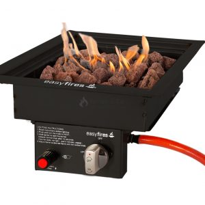 Einbaukamin, Cheminée de Table au Butane, Propane Fire Pit, Tafelhaard