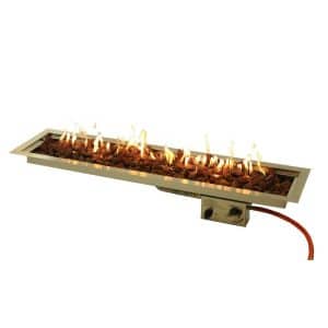 Inbouwbrander 101x25 | RVS | Enjoyfires