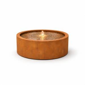 Enjoywater | Watertafel | Cortenstaal | Hoogte 40 cm | 100 cm Ø