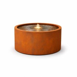Enjoywater | Watertafel | Cortenstaal | Hoogte 75 cm | 100 cm Ø