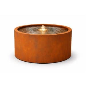 Enjoywater | Watertafel | Cortenstaal | Hoogte 75 cm | 120 cm Ø