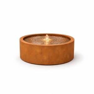Enjoywater | Watertafel | Cortenstaal | Hoogte 40 cm | 60 cm Ø