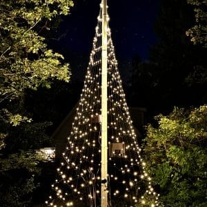 Montejaur LED Kerstboom | inclusief mast | 4 meter | Wave