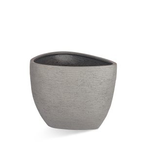 Klei kleur organisch plantenbak voor buiten