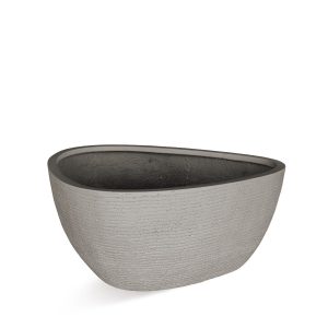 Ruvido polyester plantenbak clay