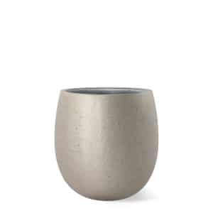 Polyester plantenbak | Grigio Balloon Champagne | Verschillende afmetingen