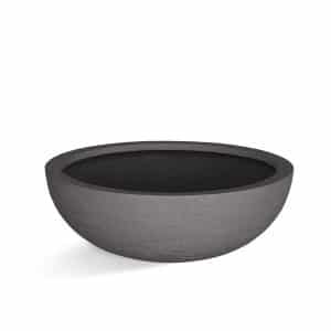 Polyester plantenbak | Terreno Bowl Ash Brown | Verschillende afmetingen