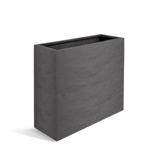 Polyester plantenbak | Terreno Divider Ash Brown | Verschillende afmetingen