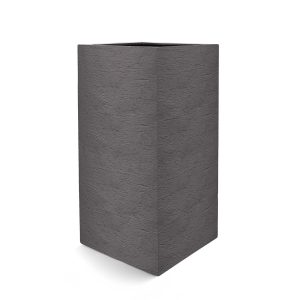 Polyester plantenbak | Terreno Cube High Ash Brown | Verschillende afmetingen