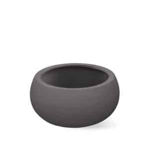 Polyester plantenbak | Terreno Low Balloon Ash Brown | Verschillende afmetingen