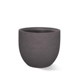Polyester plantenbak | Terreno New Egg Pot Ash Brown | Verschillende afmetingen