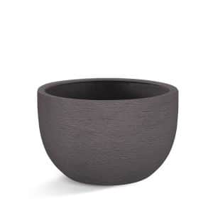 Polyester plantenbak | Terreno New Egg Pot Low Ash Brown | Verschillende afmetingen