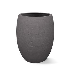 Polyester plantenbak | Terreno Tall Balloon Ash Brown | Verschillende afmetingen